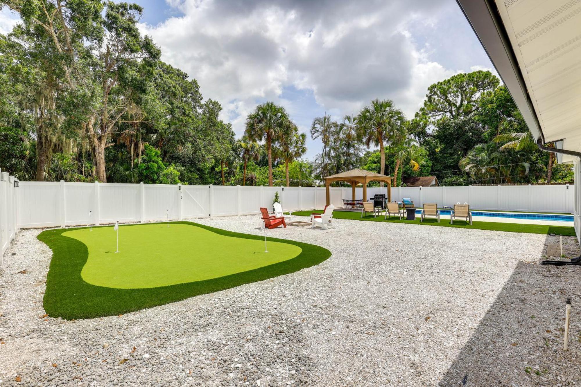 Vero Beach Vacation Rental Pool And Putting Green! Bagian luar foto